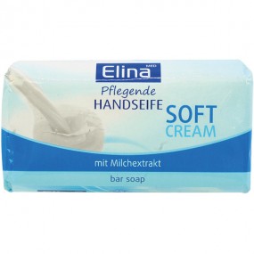Seife Elina 100g Soft Cream mit Milchextract
