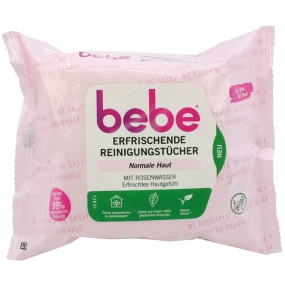 Bebe Refreshing Cleansing Wipes 5in1 25pcs