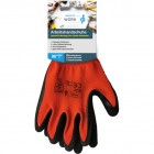 Work Gloves Heavy Duty red/blk. polyester/latex