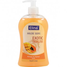 Soap Liquid Elina 500ml mango & papaya w/ Pump