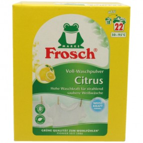 Frosch lessive en poudre pour 22 lavages Citrus