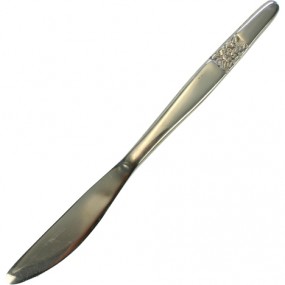 Cuttlery A Metal Knife Rose Theme 20cm Stainless