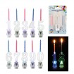 LED birthday candle with music, 3 pieces, sorted 0-9 PP, set