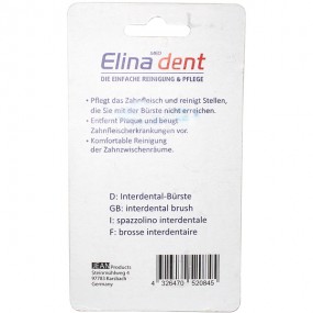 Dental care sticks Elina 60s on card