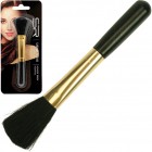 Cosmetic Brush Black/Gold 12,5x2,5 cm Luxury
