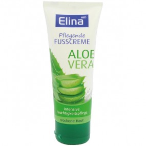 Elina Aloe Vera Foot Cream 75ml Tube