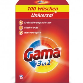 Gama washing powder 100sc 6kg