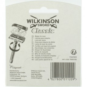 Wlikinson Classic 5's blades