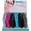 Reading Glasses with case, 6fold assorted in disp