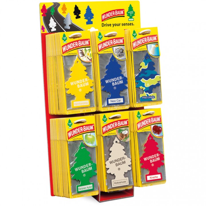 Air Freshener Wunderbaum 12x7cm on Card, Household goods, Low-price Items