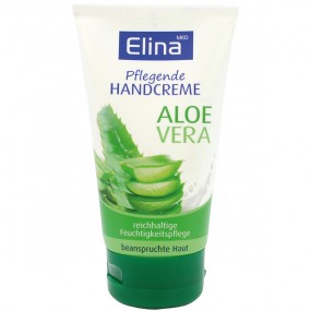 Crème Elina pour les mains 150ml Aloe Vera Tube