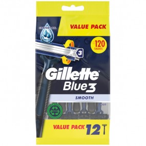Gillette Blue3 Disposable Razors 12's