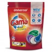 Gama Pods 4in1 60 charges de lavage Universal