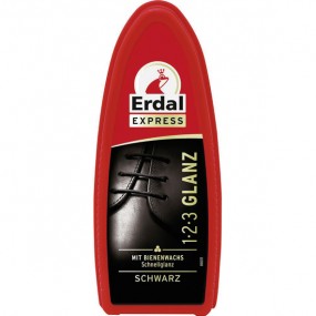 ERDAL Schuhschwamm 1 2 3 Glanz Schwarz