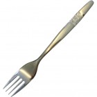 Cutlery B Metal Fork Rose Theme 19cm Stainless
