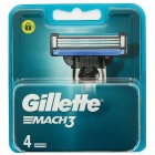 Gillette Mach3 4pc Blades