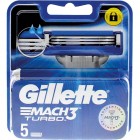 Gillette Mach3 Turbo 5pc Blades