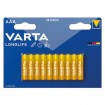Battery VARTA Micro AAA 10's Longlife Alkaline