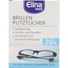 Elina cleaning cloths for glasses, 20 in