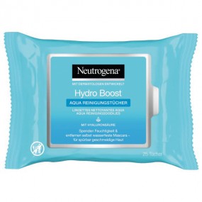 Neutrogena Hydro Boost Facial Cleaning Wipes 25pc