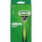 Gillette body razor, 3-fold blade