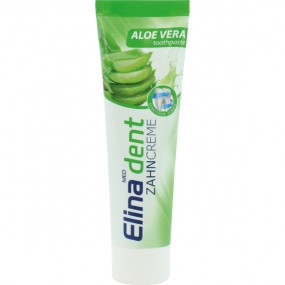 Elina Aloe Vera Toothpaste 100ml with Fluoride