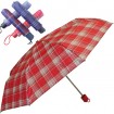 Regenschirm 100cm Taschenschirm Karodesign
