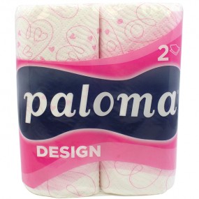 Paper Towels 2-layer 2pcs 23cm 100% Cellulose