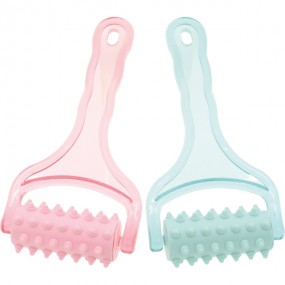 Massage Roller 18x9cm pink & turquoise assorted
