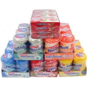 Chewing-gum alimentaire Mentos paquet