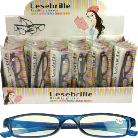 Reading Glasses Unisex colore asstd in Display
