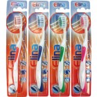 Toothbrush Elina 1pc  w/Tounge Cleaner Anti-Slip
