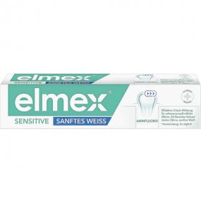 Elmex Zahncreme 75ml Sensitive Sanftes Weiss