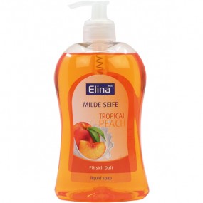 Soap Liquid Elina 500ml Peach w/ Pump