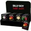 Préservatifs Billy Boy 3pcs dans display 4 ass.