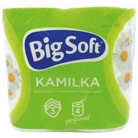 Toilet Paper 3-layer 4x160 She. Kamilka Big Soft