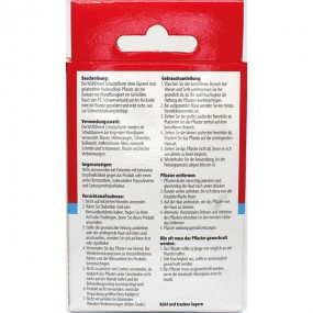 Wound bandage strips hydrocolloid 10 pieces in 4