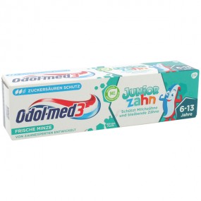 Odol Med3 Toothpaste 75ml Junior tooth 6-13 years