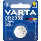 Batterie Varta pile bouton CR2032 1pc sur carte