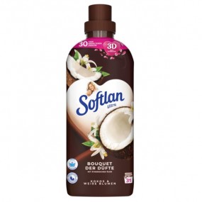 Softlan softener 650ml coconut & white flowers