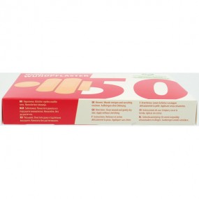 Wound bandage plaster assortment 50 pieces in 4