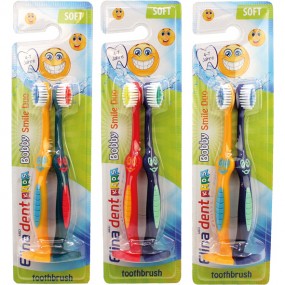 Toothbrush Elina 2pcs for Kids w/ Base