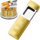 Ashtray for pocket Gold Bar 7x3x1cm