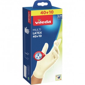 Disposable Gloves Multi Latex 40+10 S/M