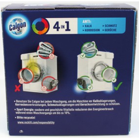 Calgon 4in1 tabs 77 pieces water softener 1001g