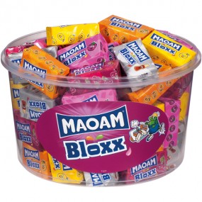 Aliments cubes Maoam 50 pièces en boîte