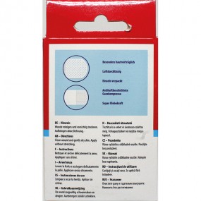 Bandage Band aid sensitiv-hypoallergenic 10pcs
