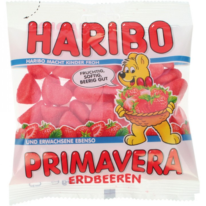 Food Candy Haribo Strawberry 100g, Drinks/food/sweet, Low-price Items