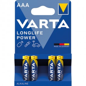 Batterie VARTA Micro AAA 4er Longlife Power Alkal