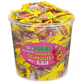 Food Haribo round tin Kids dummy 100pcs mini bag